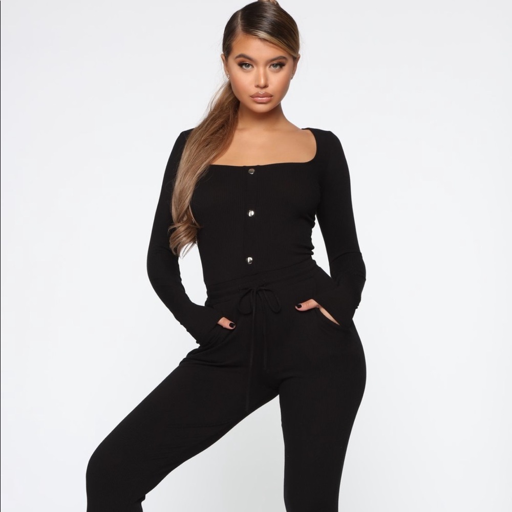 Totally Convenient Jogger Jumpsuit